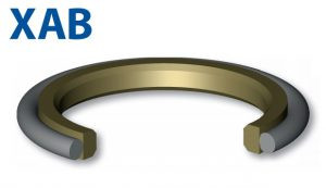 Double acting rod seal (XAB)