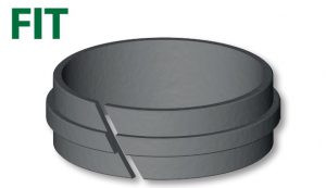 Vitillo Guide Rings ”T” shape split rod guide ring (FIT)