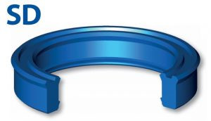 Vitillo Rod Seals Semicompact rod seal with double lip (SD)