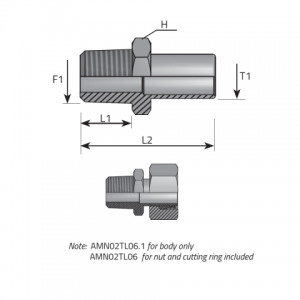 Stud standpipe adapter. (AMN..TLS..)