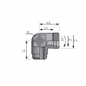 Welding male elbow. (LME..LSW)
