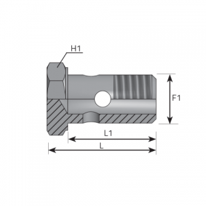 Vitillo Bsp Adapteri BSP (collīgās) banjo skrūves. (ABFG)