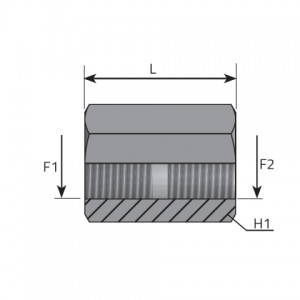 Vitillo Bsp Adapteri Pagarināti BSP (collīgie) adapteri ar iekšējo vītni. (APFFG)