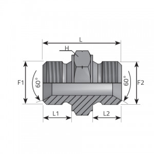 Vitillo Bsp Adapteri Taisni adapteri ar metrisku ārējo vītni. (ANMM)