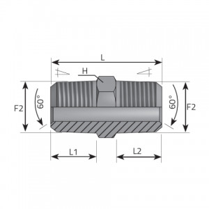 Vitillo Bsp Adaptery Cоединитель AG-конический / AG-конический. (ANKK)