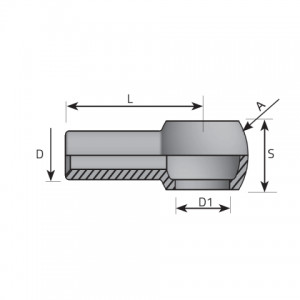 Vitillo Bsp Fittings Banjo BSPP with standpipe. (AOG..PDL)