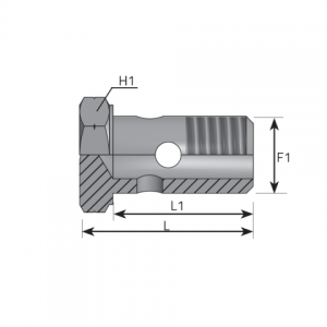 Vitillo Bsp Fittings Metric Bolt. (ABFM)