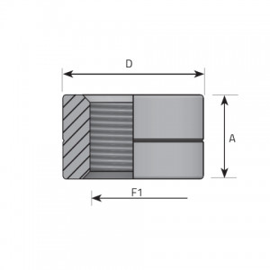 Vitillo Bsp Fittings Metric Welding stud. (ABSM)