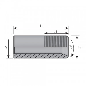 Vitillo Bsp Fittings Welding metric union male. (ATSM)