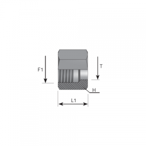 Vitillo Din Adaptery Гайки DIN 3870. (DL-DS)