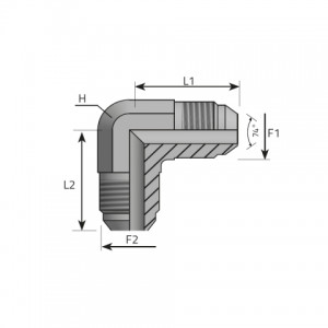 Vitillo Jic Adaptery Адаптер 90° GSK — AG-JIC / AG-JIC. (LMJ)