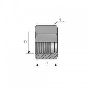 Vitillo Jic Fittings JIC Nut. (DBJ)