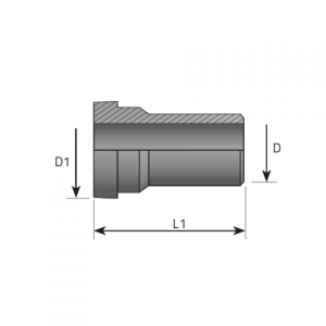 Vitillo Orfs Fittings Welding union. (TO..W)