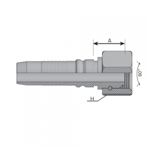 Vitillo Press Fitingi DKR BSP ниппель, interlock с уплотнительным резиновым кольцом, гайка со штифтом. (KFDG)