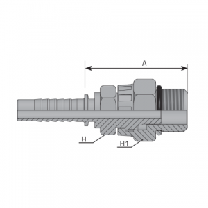 Vitillo Press Fitingi O-ring boss с наружной резьбой. (MOB SW)