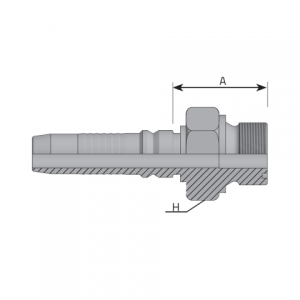 Vitillo Press Fittings Interlock ORFS male. (KMORFS)