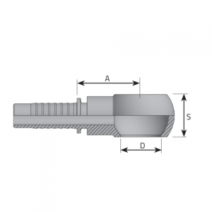 Vitillo Press Fittings Metric BANJO. (OM)