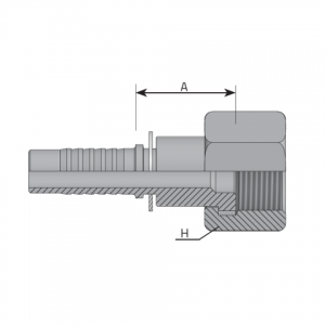 Vitillo Press Fittings ORFS female. (FORFS)