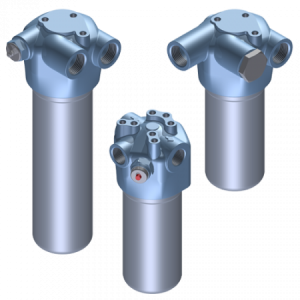 In-line filter, working pressure 80 bar (1160 psi), flow rates up to 200 l/min. (LMP-MULTIPORT)