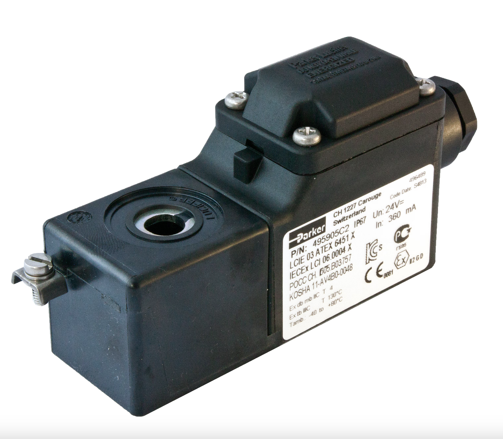 IECEx/ATEX Electrical parts for Fluid Control Solenoid Valves