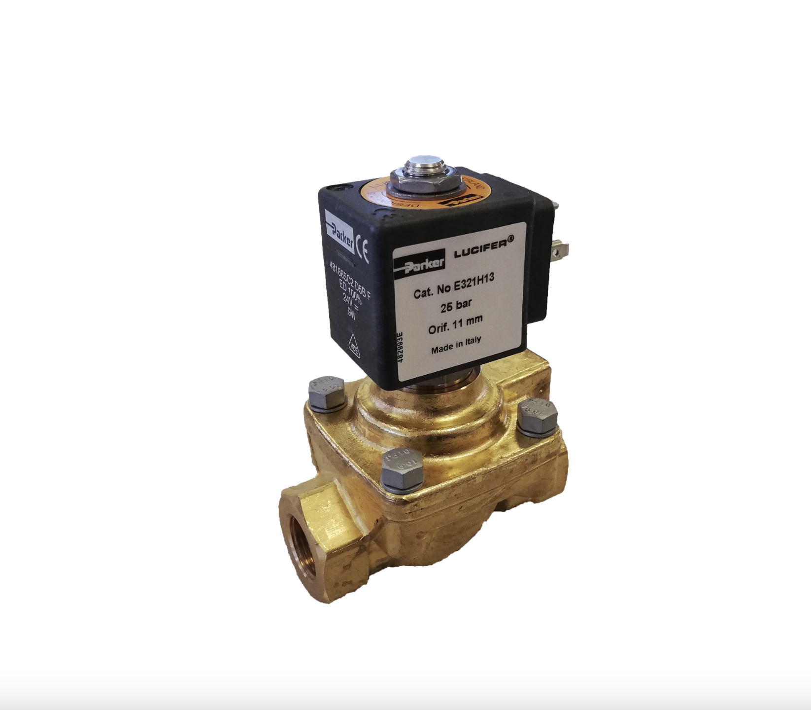 Parker 2-Way Normally Open, 1/2” General Purpose Solenoid Valves